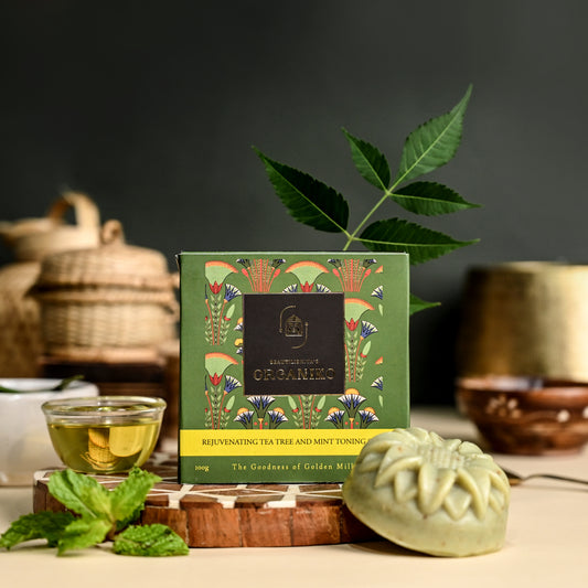 Donkey Milk-Rejuvenating tea tree and mint toning soap